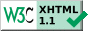 Conforme XHTML 1.1